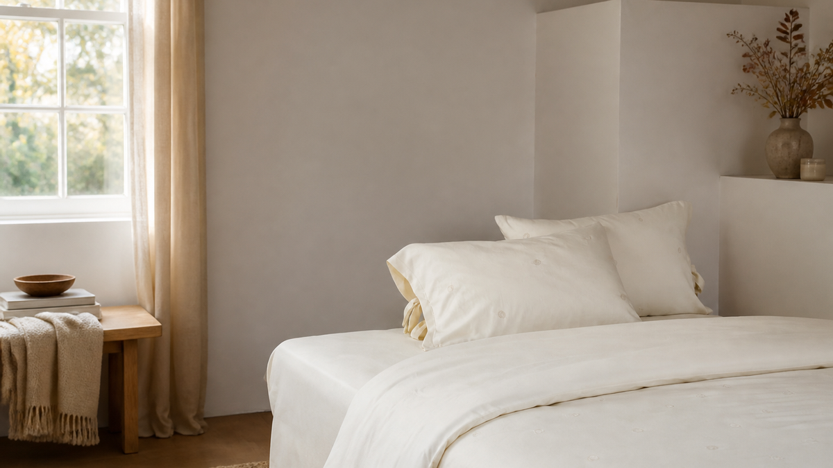 How to Layer a Bed for Early Autumn Without Making It Feel Heavy